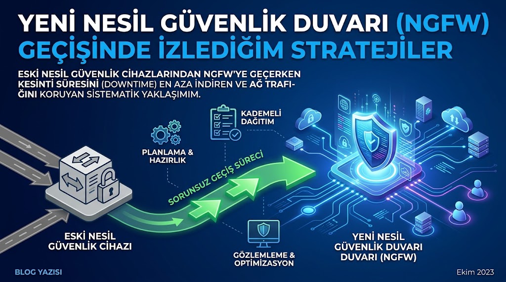 Yeni Nesil Güvenlik Duvarı (NGFW) Geçişinde İzlediğim Stratejiler